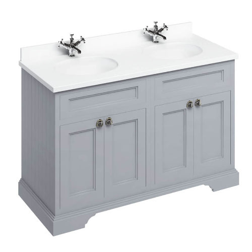 Burlington 1300mm 4 Door Floorstanding Vanity Unit