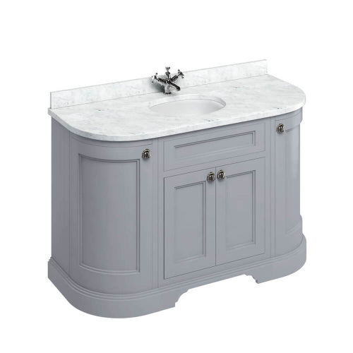 Burlington 1340mm 4 Door Floorstanding Vanity Unit