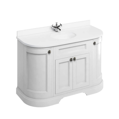 Burlington 1340mm 4 Door Floorstanding Vanity Unit