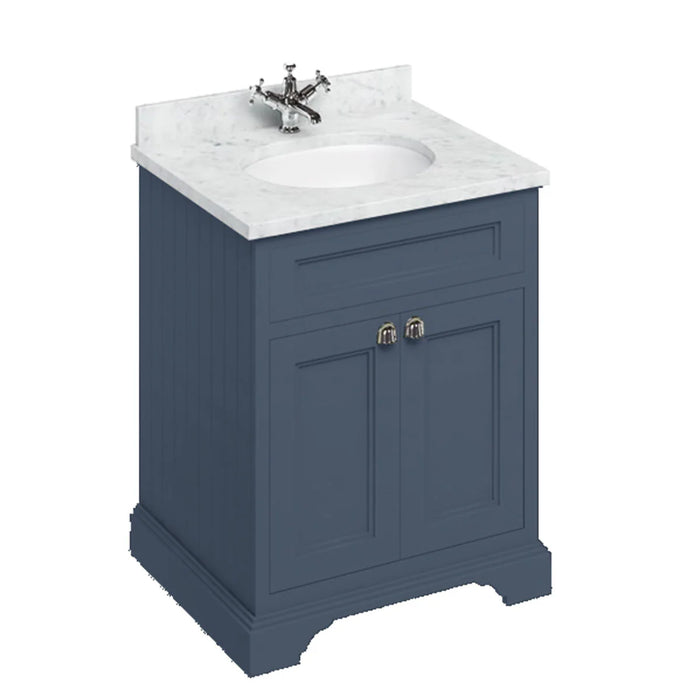 Burlington 670mm 2 Doors Vanity Unit With Worktop and Basin