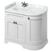 Burlington 980mm 3 Door Vanity Unit with Worktop and Basin