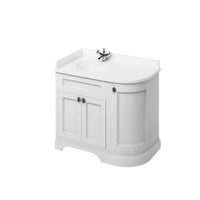 Burlington 980mm 3 Door Vanity Unit with Worktop and Basin