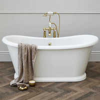 Burlington Admiral Double Ended Freestanding Acrylic Bath