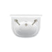 Burlington Arcade 500mm Wall Hung Cloakroom Basin - White