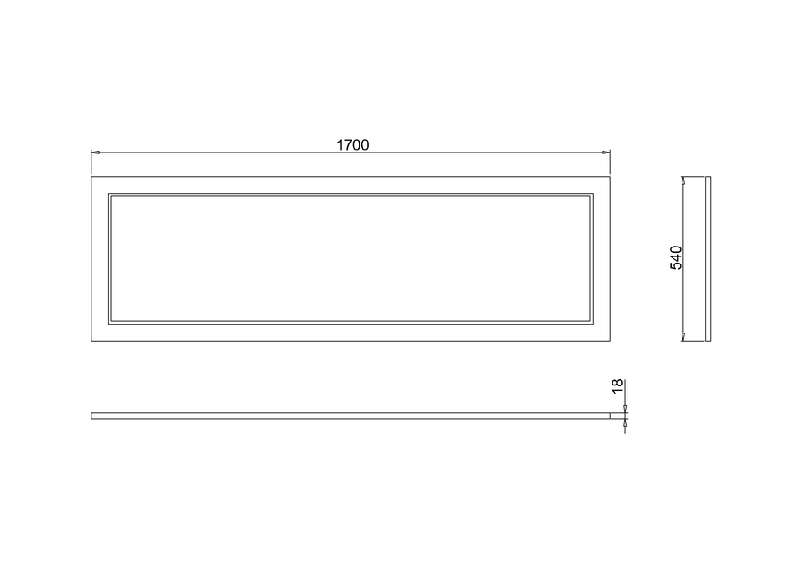 Burlington Arundel Bath Front Panel