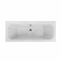 Burlington Arundel Double Ended Bath - No TH - White