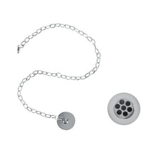 Burlington Basin Plug And Chain Waste - Slotted Chrome