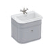 Burlington Chalfont 1 Drawer Wall Hung Vanity Unit
