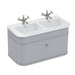 Burlington Chalfont 1000mm 1 Drawer Wall Hung Vanity Unit