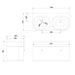 Burlington Chalfont 1000mm 1 Drawer Wall Hung Vanity Unit