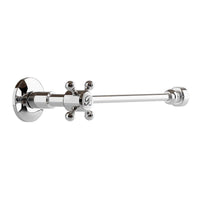 Burlington Cistern Tank On/Off Valve - Chrome - Toilet