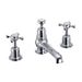 Burlington Claremont Basin Mixer Tap with Pop Up Waste