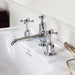 Burlington Claremont Basin Mixer Tap with Pop Up Waste