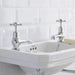 Burlington Claremont Basin Taps 5 Inch - Pillar