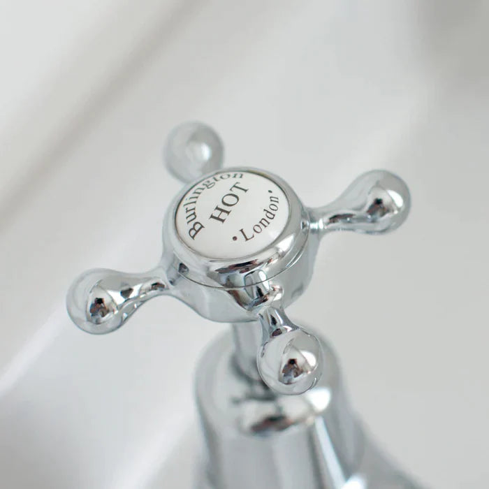 Burlington Claremont Basin Taps 5 Inch - Pillar