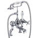 Burlington Claremont Bath Shower Mixer With Handheld Kit