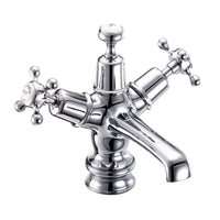 Burlington Claremont Deck Mounted Quarter Turn Basin Mixer