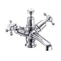 Burlington Claremont Deck Mounted Quarter Turn Basin Mixer