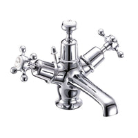 Burlington Claremont Deck Mounted Quarter Turn Basin Mixer