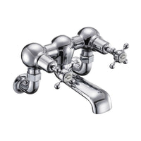 Burlington Claremont Wall Mounted Quarter Turn Bath Filler