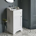 Burlington Classic 530mm 1 Door Floorstanding Vanity Unit