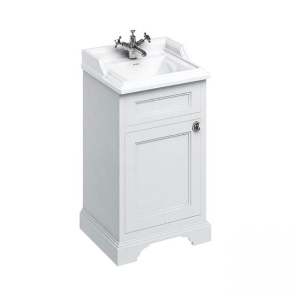 Burlington Classic 530mm 1 Door Floorstanding Vanity Unit