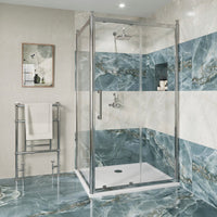 Burlington Classique Sliding Shower Door With Side Panel