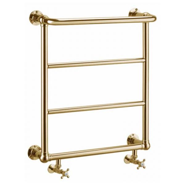 Burlington Cleaver Traditional Heated Towel Rail Bathroom Outlet