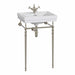 Burlington Contemporary Basin With Regal Washstand - 580mm