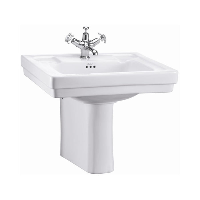 Burlington Contemporary Rectangular Basin with Semi