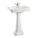 Burlington Contemporary White Rectangular Basin