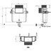 Burlington Dual Flush Concealed Cistern - Concealed Cisterns
