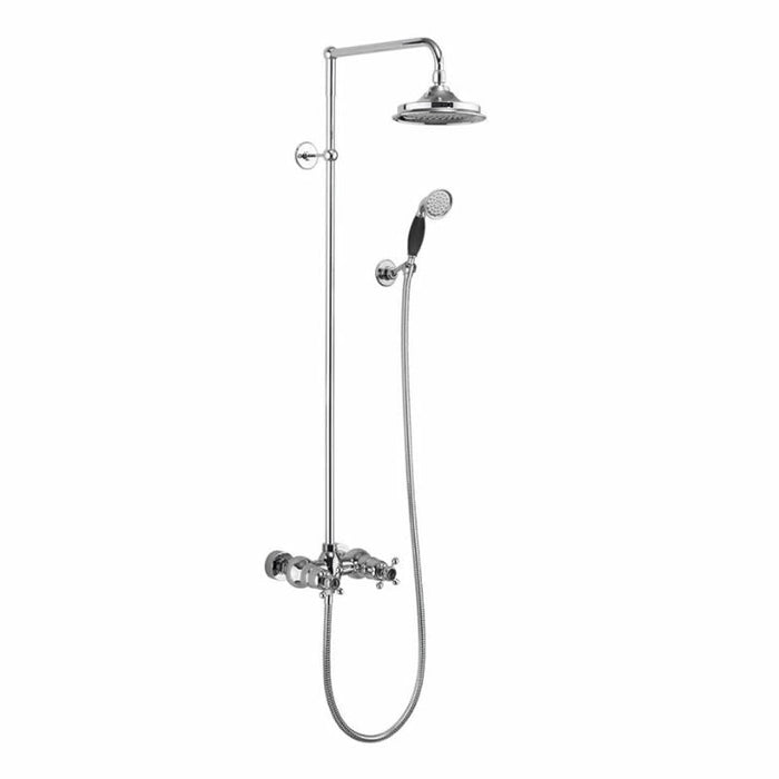 Burlington Eden Thermostatic Exposed Mixer Shower with Kit