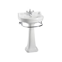 Burlington Edwardian Curve Basin with Full Pedestal