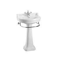 Burlington Edwardian Curve Basin with Regal Pedestal