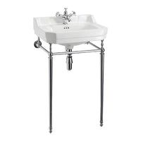 Burlington Edwardian Modern Basin With Washstand And Towel