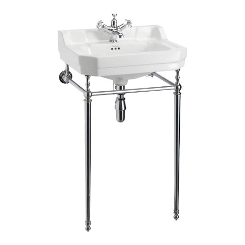 Burlington Edwardian Modern Basin With Washstand And Towel