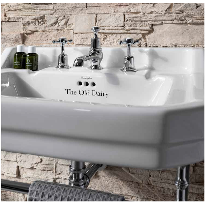 Burlington Edwardian Modern Basin with Washstand - 560mm