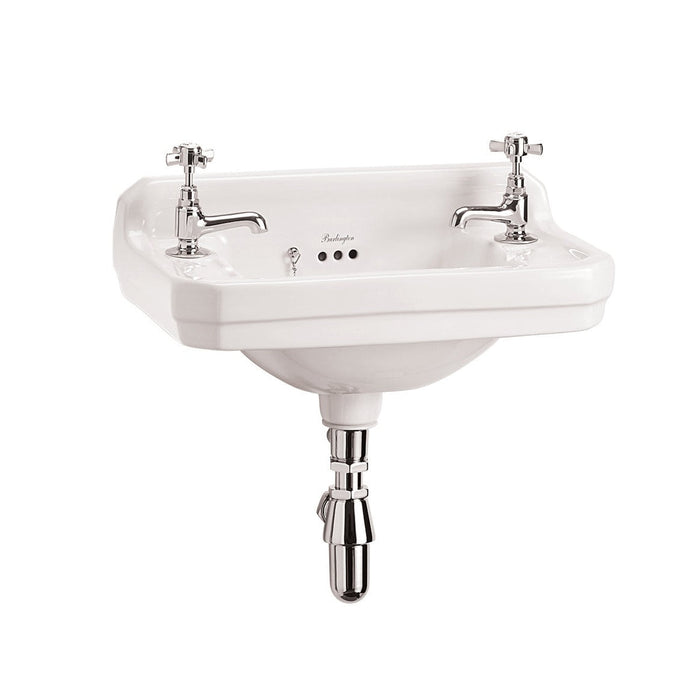 Burlington Edwardian Rectangular Cloakroom Basin 510mm - 2