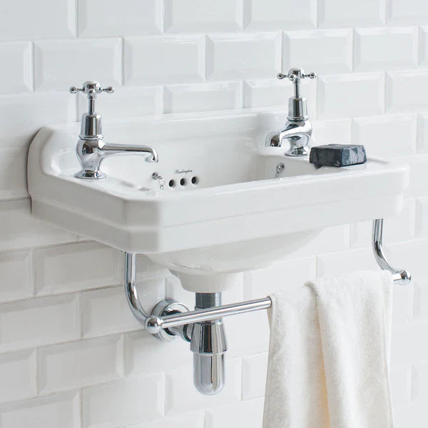 Burlington Edwardian Rectangular Cloakroom Basin 510mm