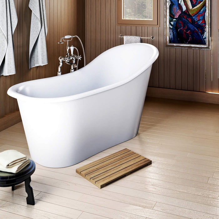 Burlington Emperor Single Ended Freestanding Acrylic Bath