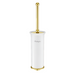 Burlington Freestanding Toilet Brush Holder - Gold - Toilet