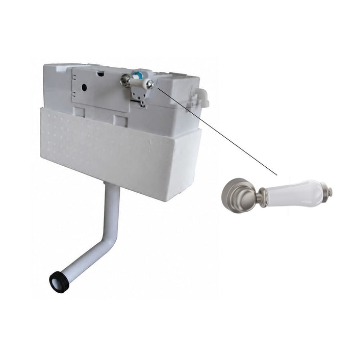 Burlington Front/Top Access Concealed Cistern with Lever Flush