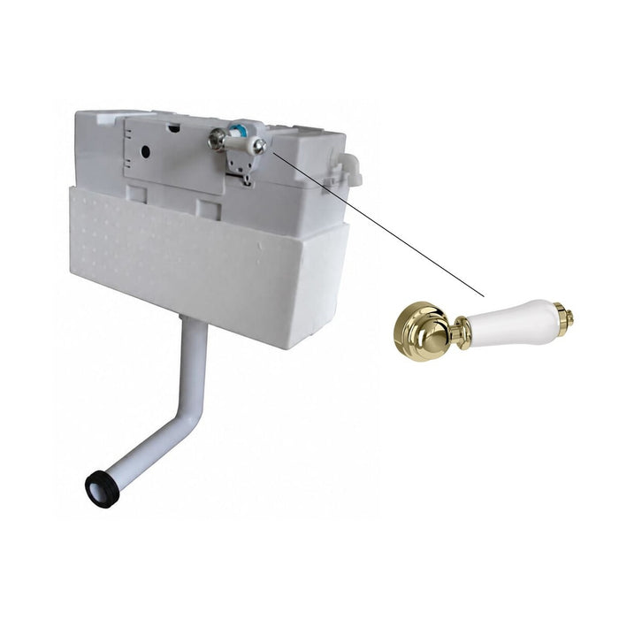 Burlington Front/Top Access Concealed Cistern with Lever Flush