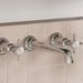 Burlington Guild 3 Hole Wall Mounted Bath Tap - Wall