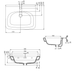 Burlington Guild Basin With Full Pedestal - White - Full