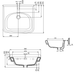 Burlington Guild Basin With Full Pedestal - White - Full