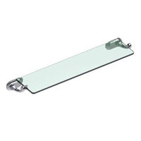 Burlington Guild Glass Shelf - 566mm Long - Chrome - Shelves