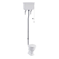 Burlington Guild Rimless High Level Toilet With Cistern