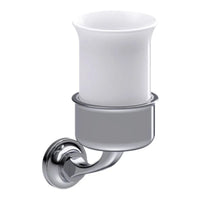 Burlington Guild Tumbler Holder - Chrome - Toothbrush